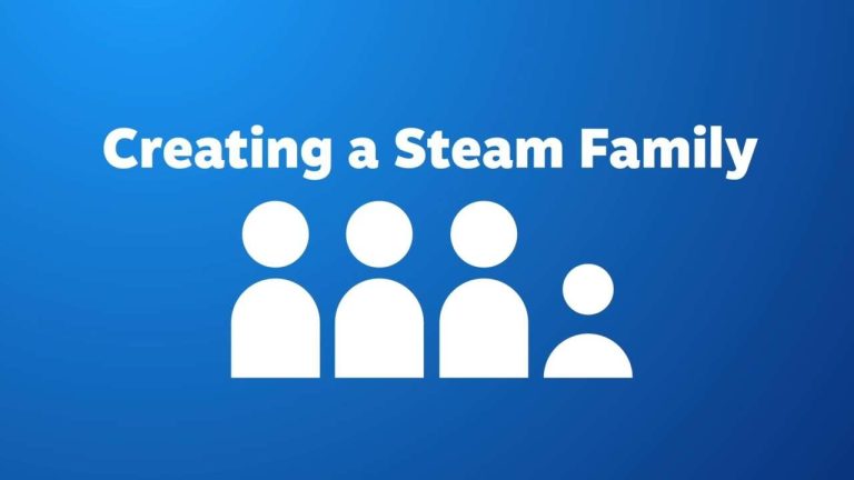 Steam Families Now Available: Merge Game Libraries with 5 People