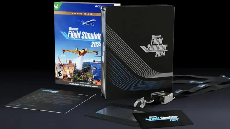 Microsoft Flight Simulator 2024 Premium: Steelbook Case, No Disc