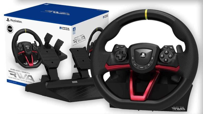 Official Wireless PS5 Racing Wheel Released