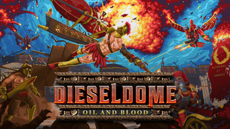 Dieseldome: Oil & Blood Combines Doom, Vampire Survivors, & Parkour Demo