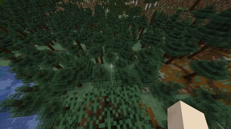 Finding Taiga Biomes in Minecraft